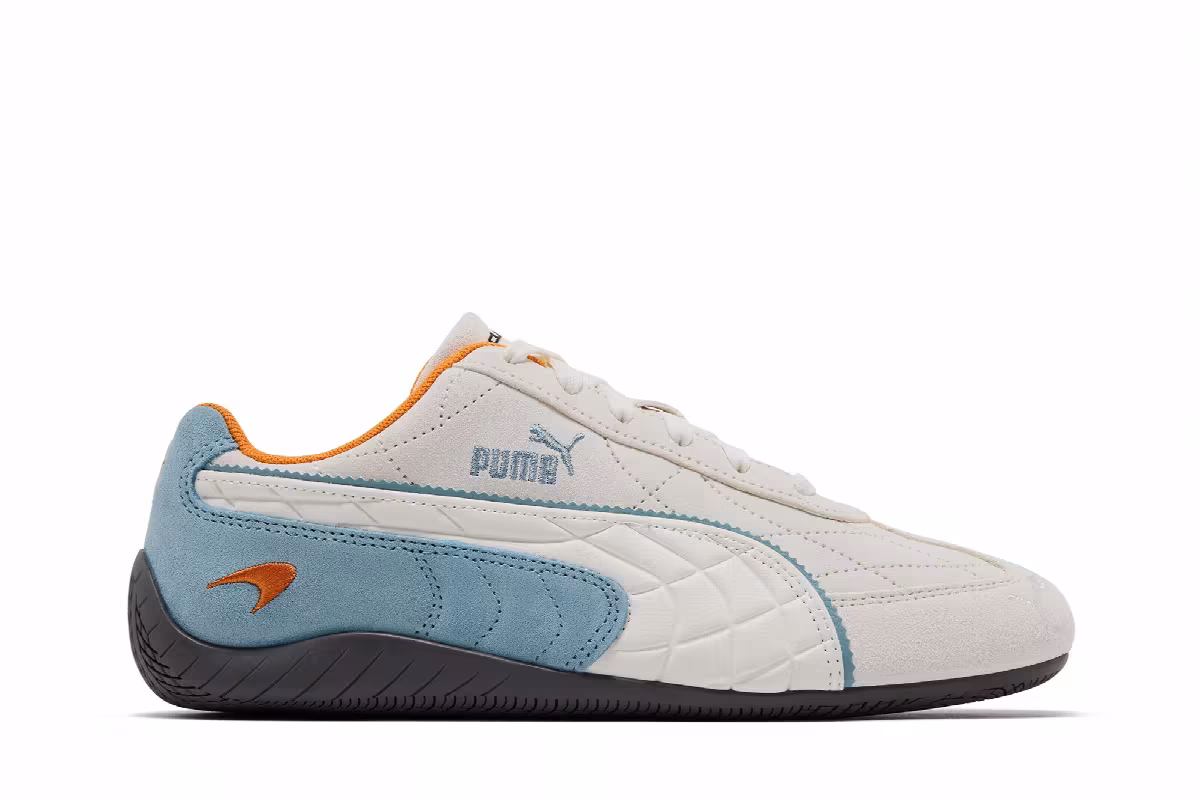 Mclaren Racing x Puma Speedcat Warm White Seafoam, view 2