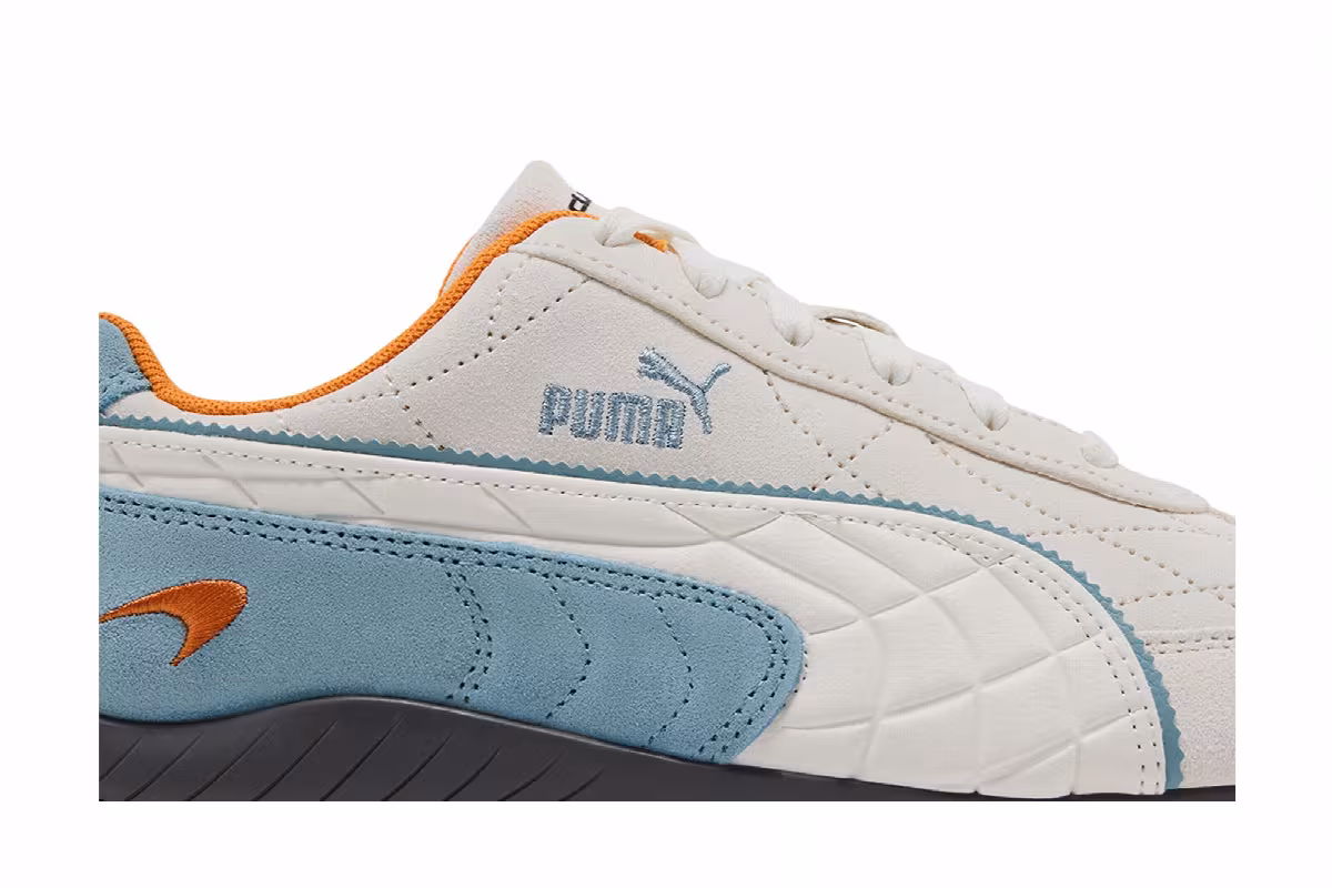 Mclaren Racing x Puma Speedcat Warm White Seafoam, view 3