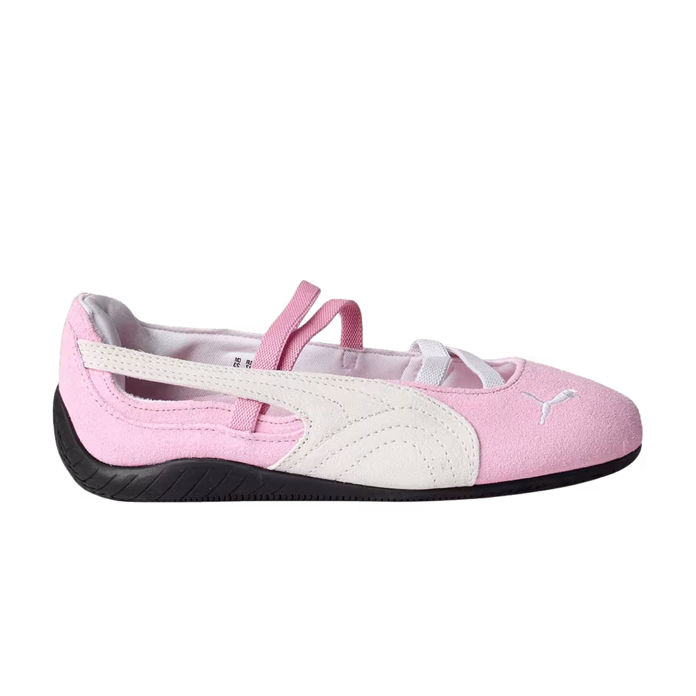Puma Speedcat Ballet Jr Pink Shimmer White