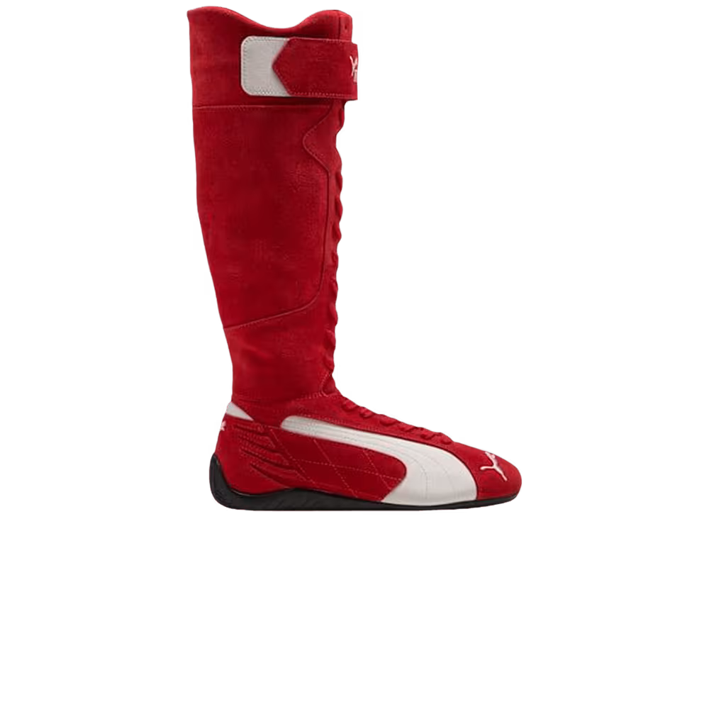 Puma Women's Speedcat Boot Red/Frosted Ivory