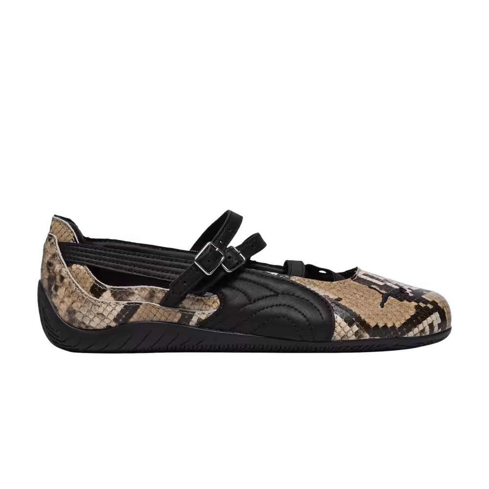 Puma Women's Speedcat Ballet Black Snake Print