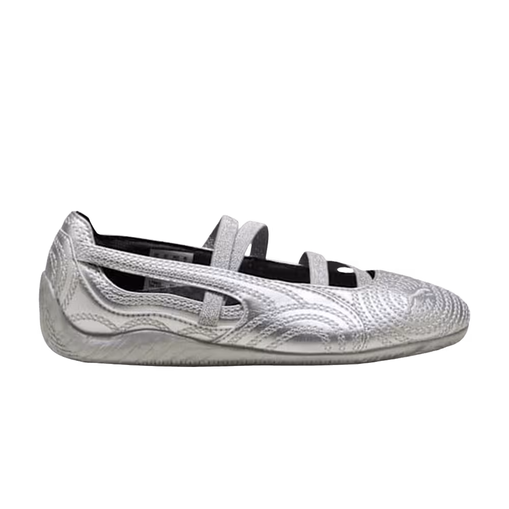 Wicked x Puma Speedcat Ballet Silver Slippers Big Kid Silver/Cool Mid Grey/Flat Dark Grey