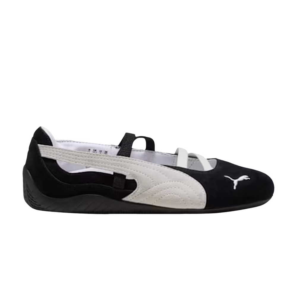 Puma Speedcat Ballet Suede GS Black White Warm White