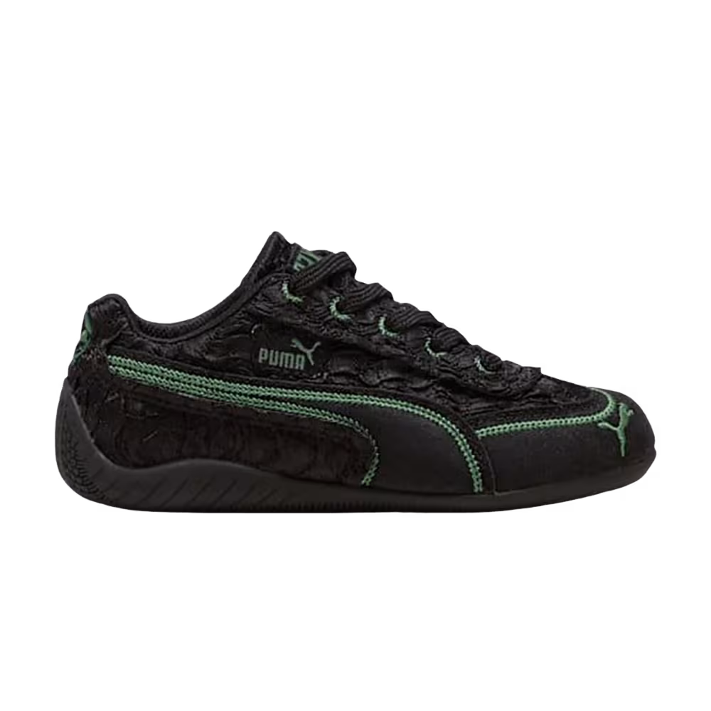 Wicked x Puma Speedcat Elphie Little Kid Black/Deep Forest/Dark Myrtle