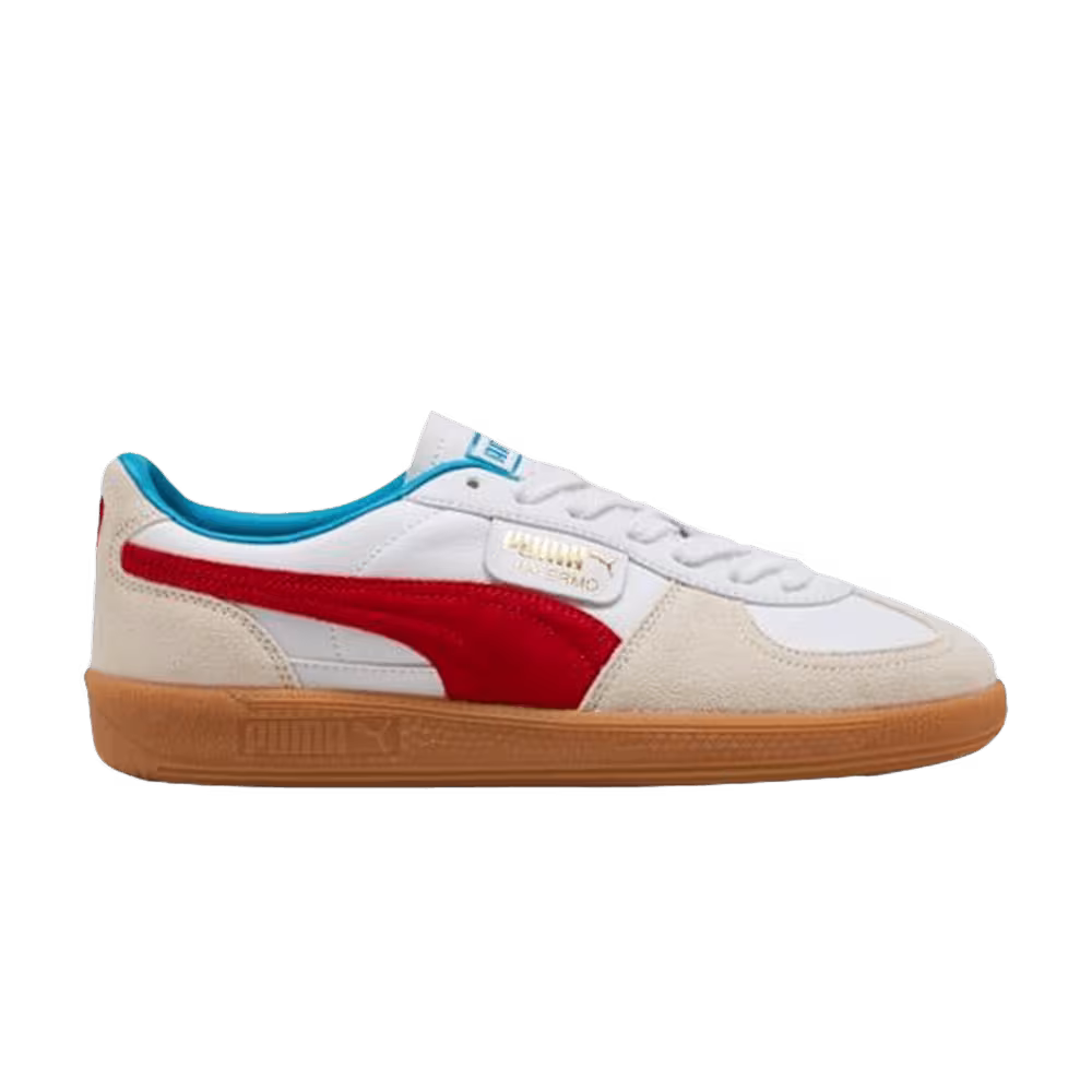 Puma Palermo Leather White/Red