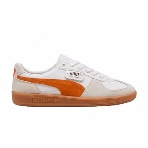 Puma Palermo Leather 'White/Warm White/Orange Glo'