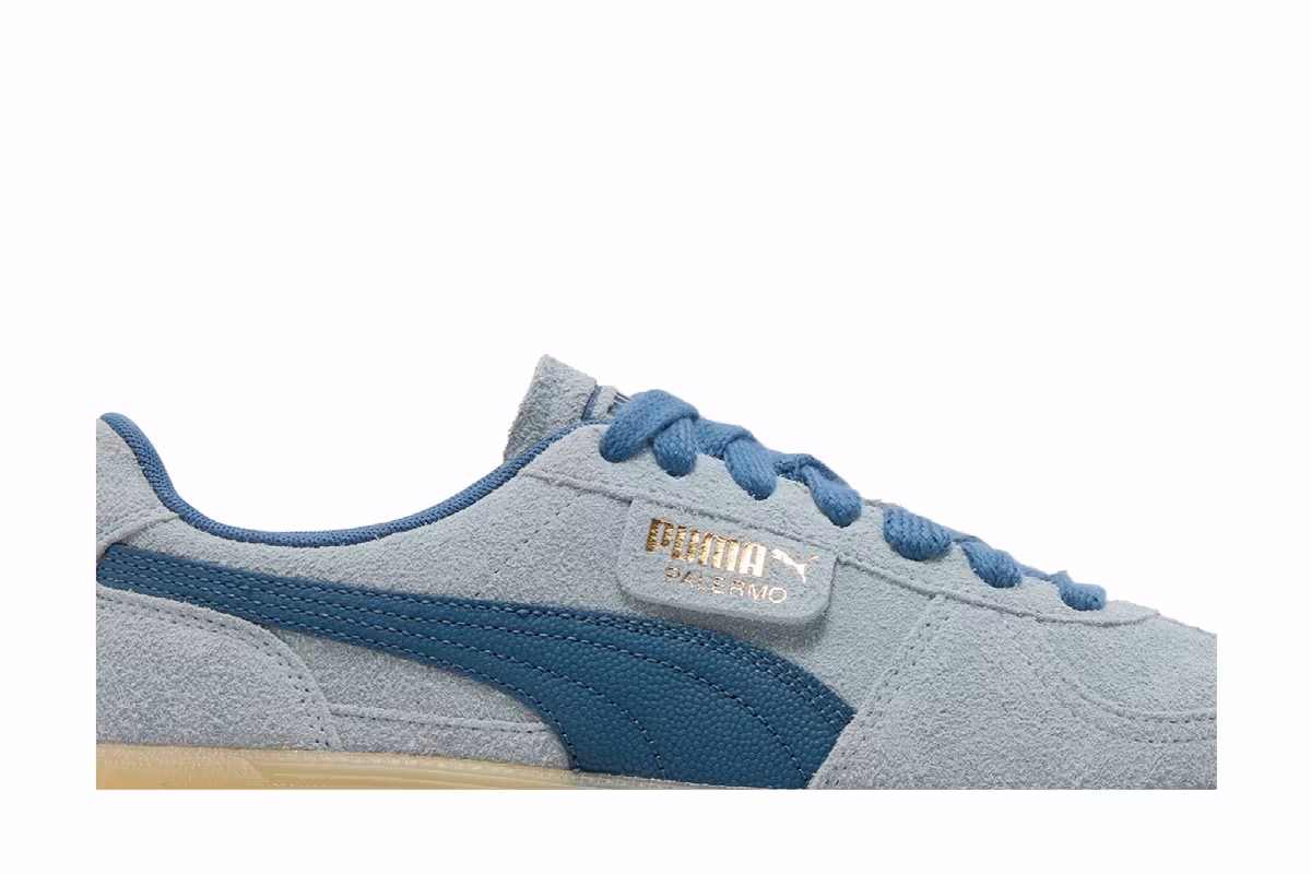 Puma Palermo Hairy Suede - Frosted Dew Blue Horizon, view 3