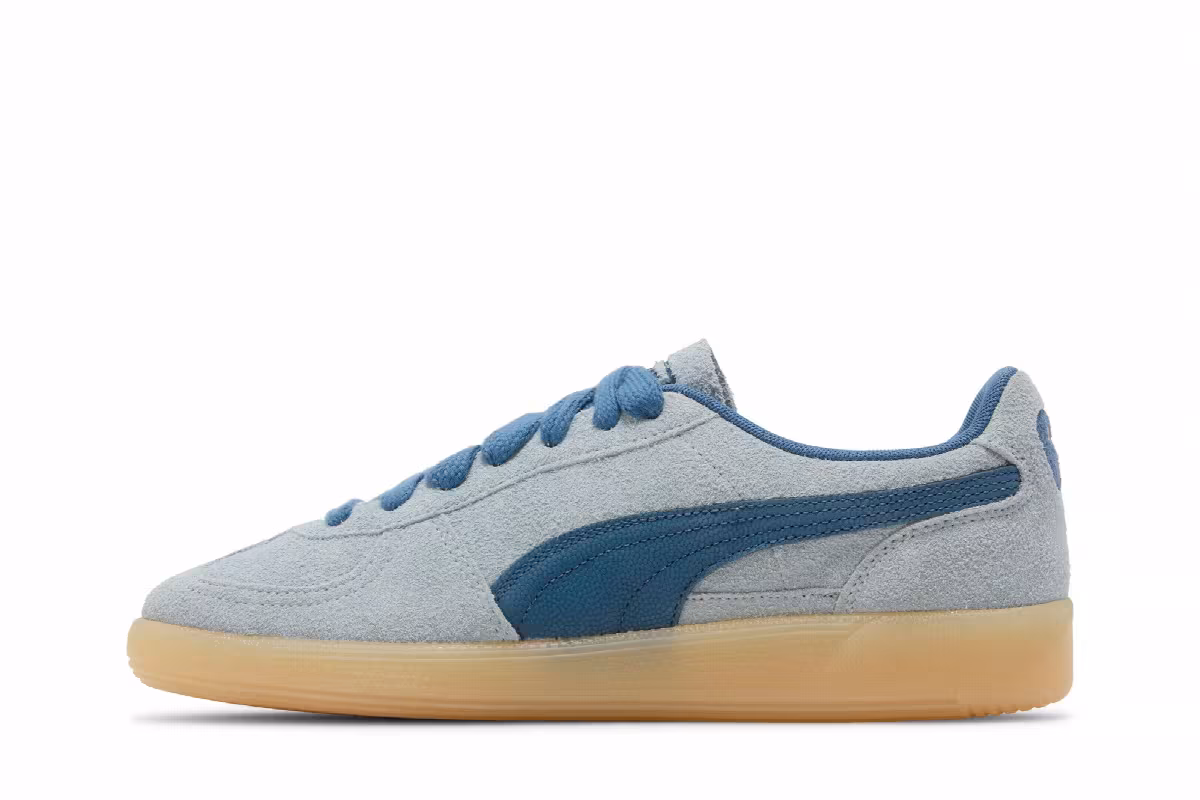 Puma Palermo Hairy Suede - Frosted Dew Blue Horizon, view 4