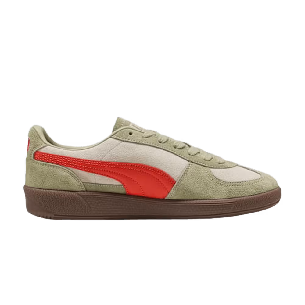 Puma Palermo Desert Dust Fierce Red