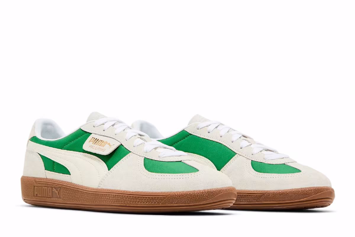 Puma Palermo OG Archive Green Warm White Gum, view 9