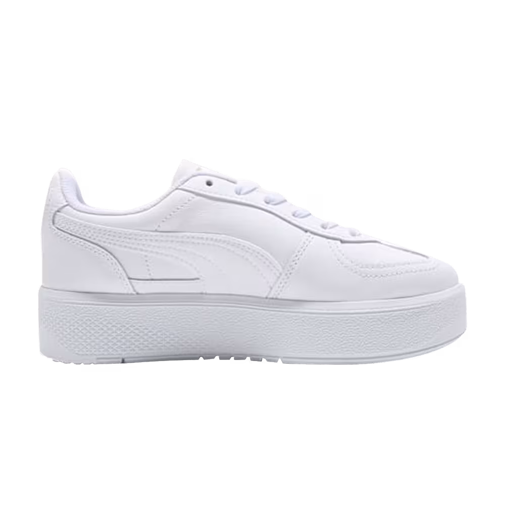 Puma Women's Palermo Elevata Leather White