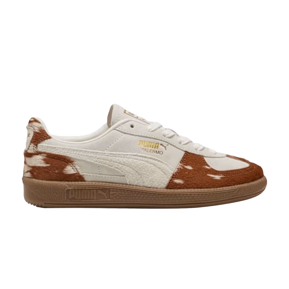 Puma Women's Palermo Doelette Warm White Caramel Latte Gum