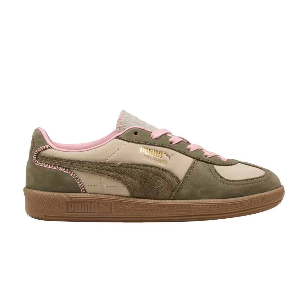 Puma Women's Palermo Lux Green Pink