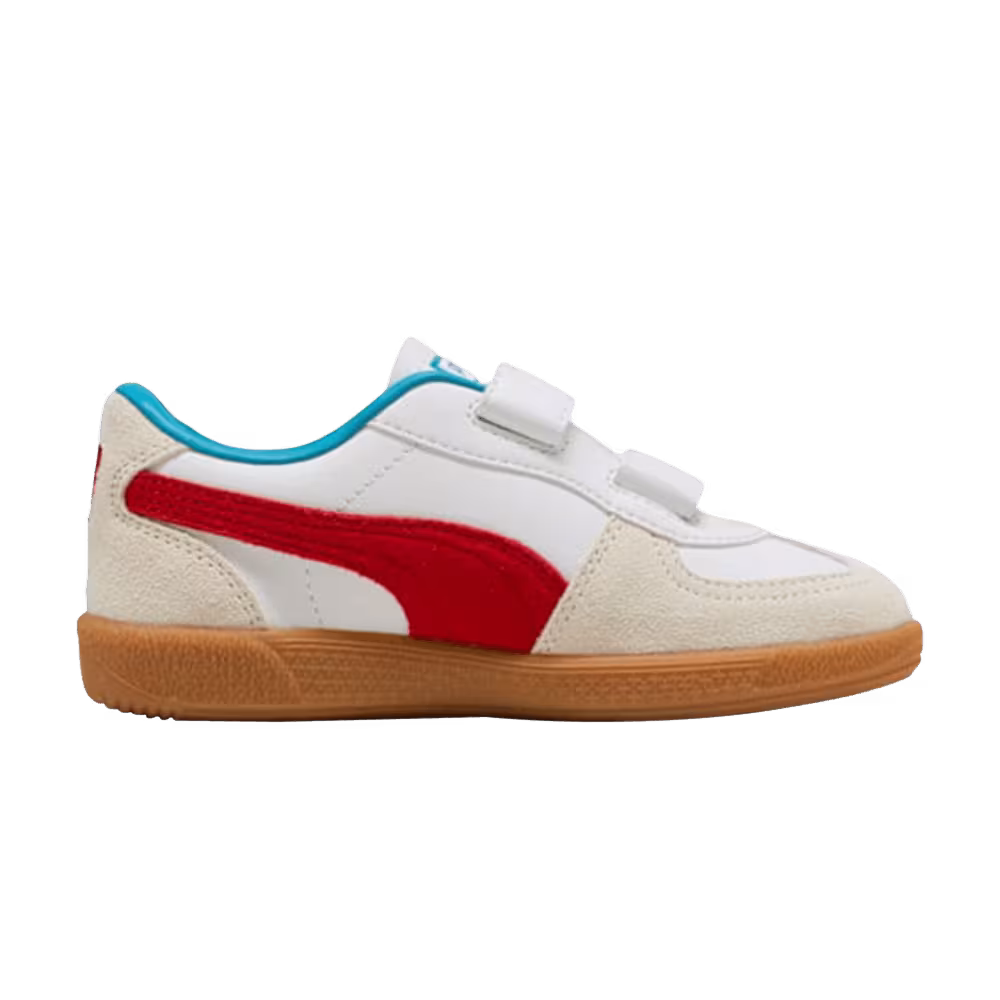 Puma Palermo Elevata Leather PS White Red
