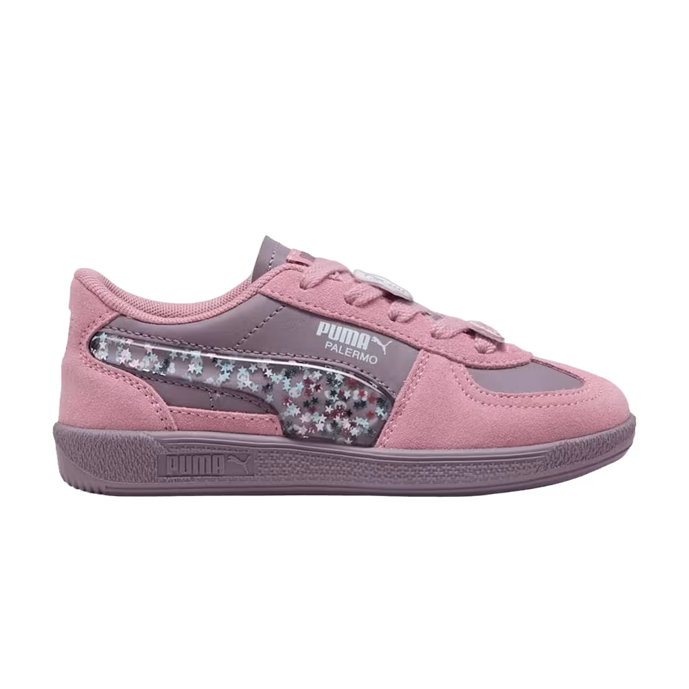 Hello Kitty And Friends x Puma Palermo Little Kid Plum Jam/Poised Pink