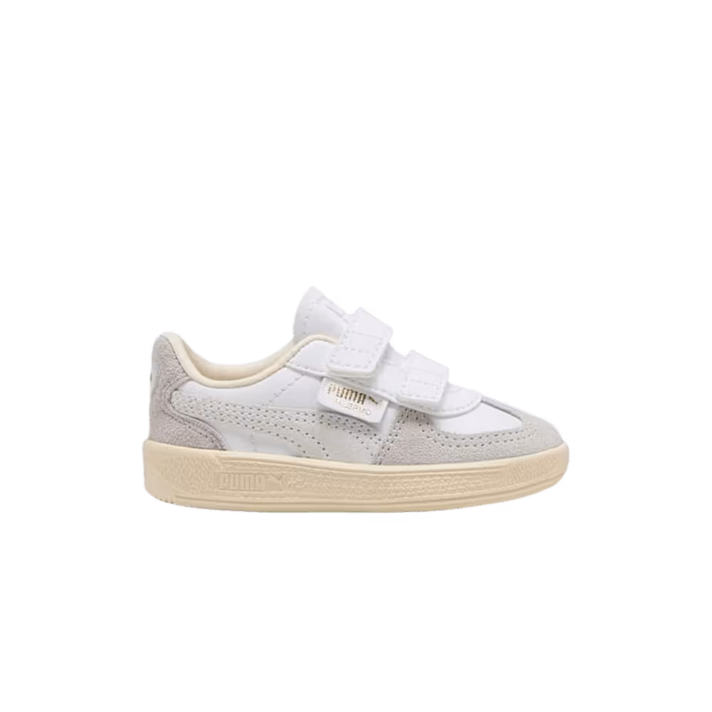 Puma Palermo Leather TD White Cool Light Gray Sugared Almond