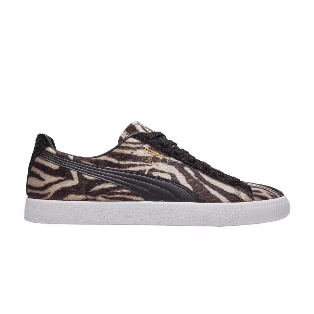 Puma Clyde Suits Zebra