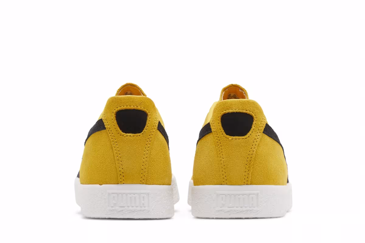 Puma Clyde OG Yellow Black, view 7