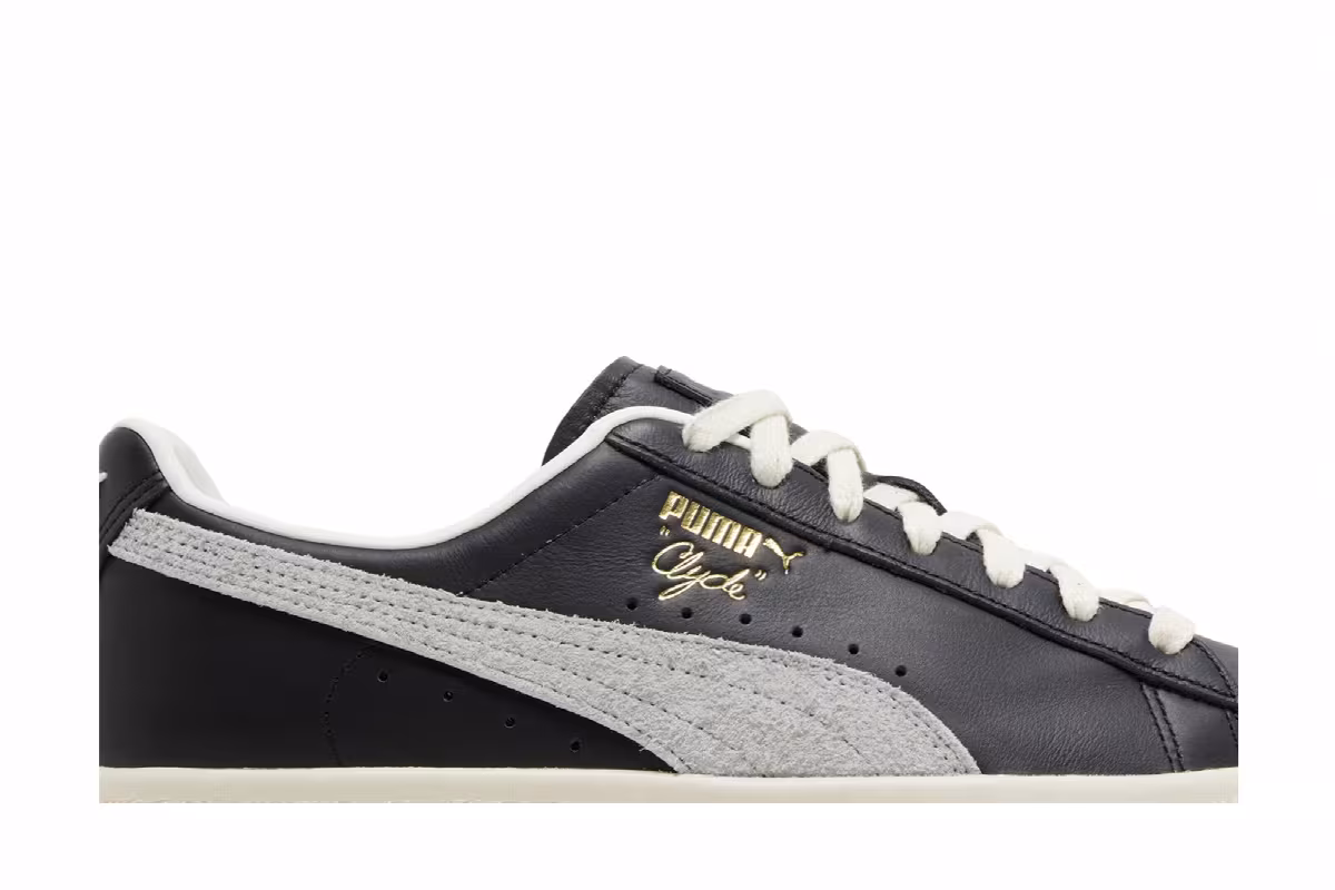 Puma Clyde Base Black Frosted Ivory, view 3