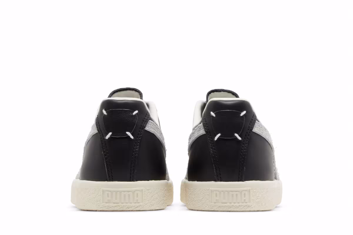 Puma Clyde Base Black Frosted Ivory, view 7