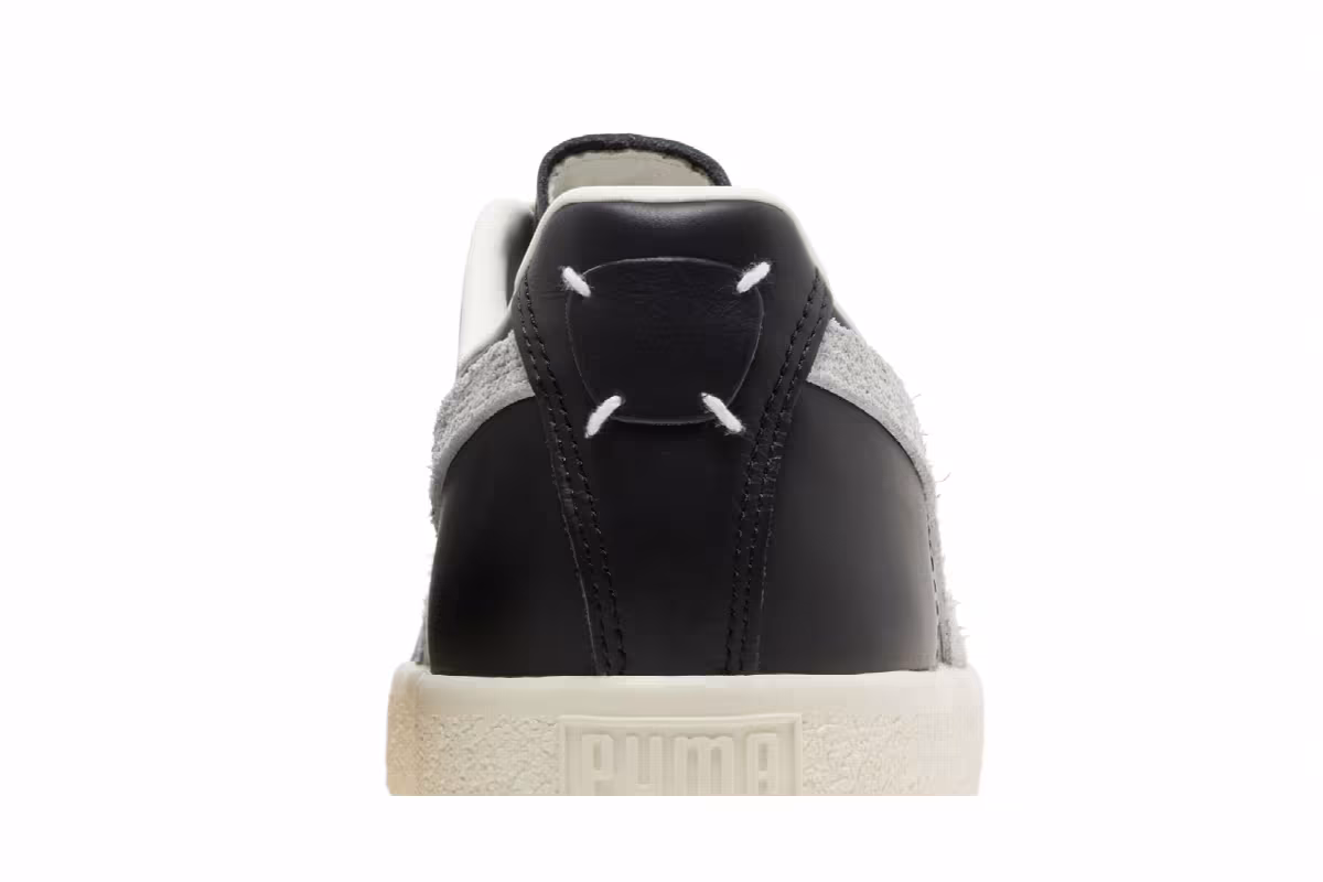Puma Clyde Base Black Frosted Ivory, view 8