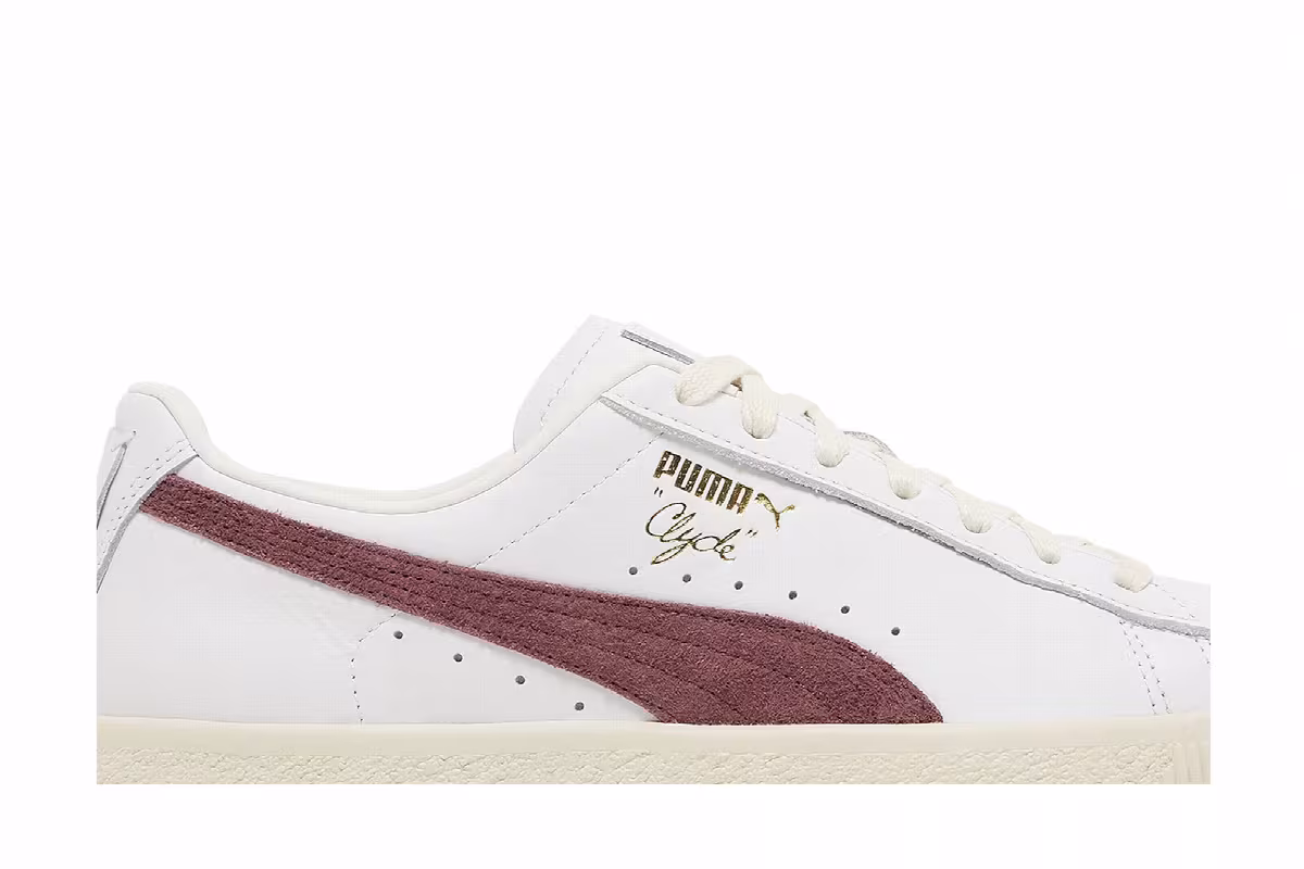 Puma Clyde Base White Wood Violet, view 3