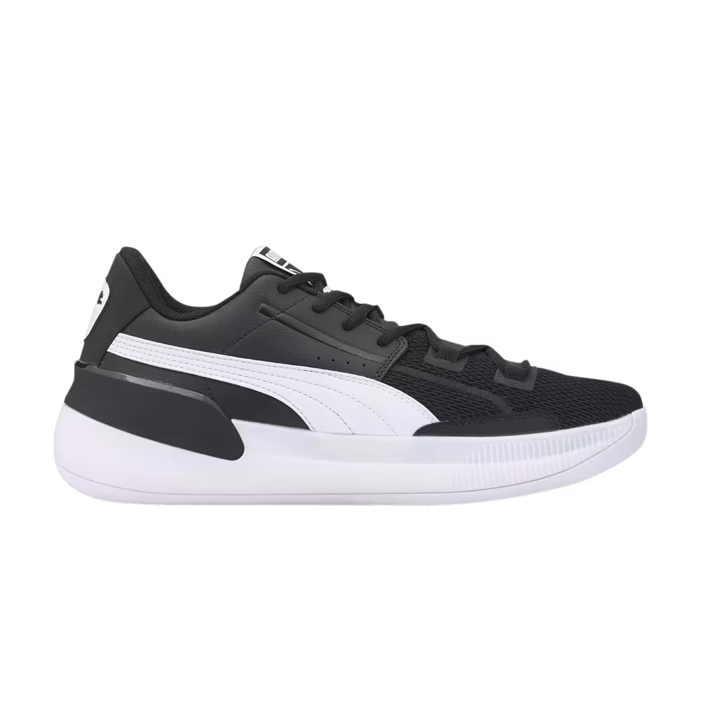 Puma Clyde Hardwood Team Black White