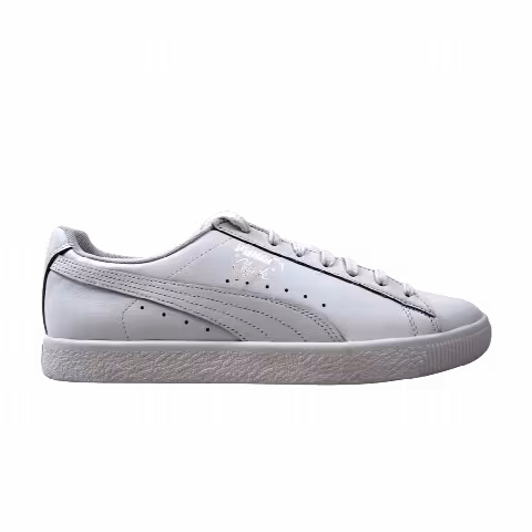 Puma Clyde Core L Foil 'White Silver'
