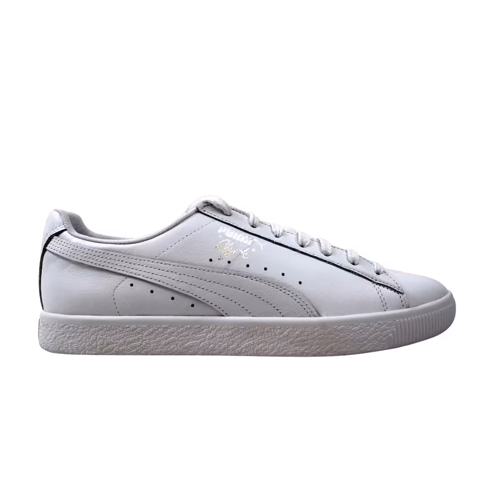 Puma Clyde Core L Foil White Silver