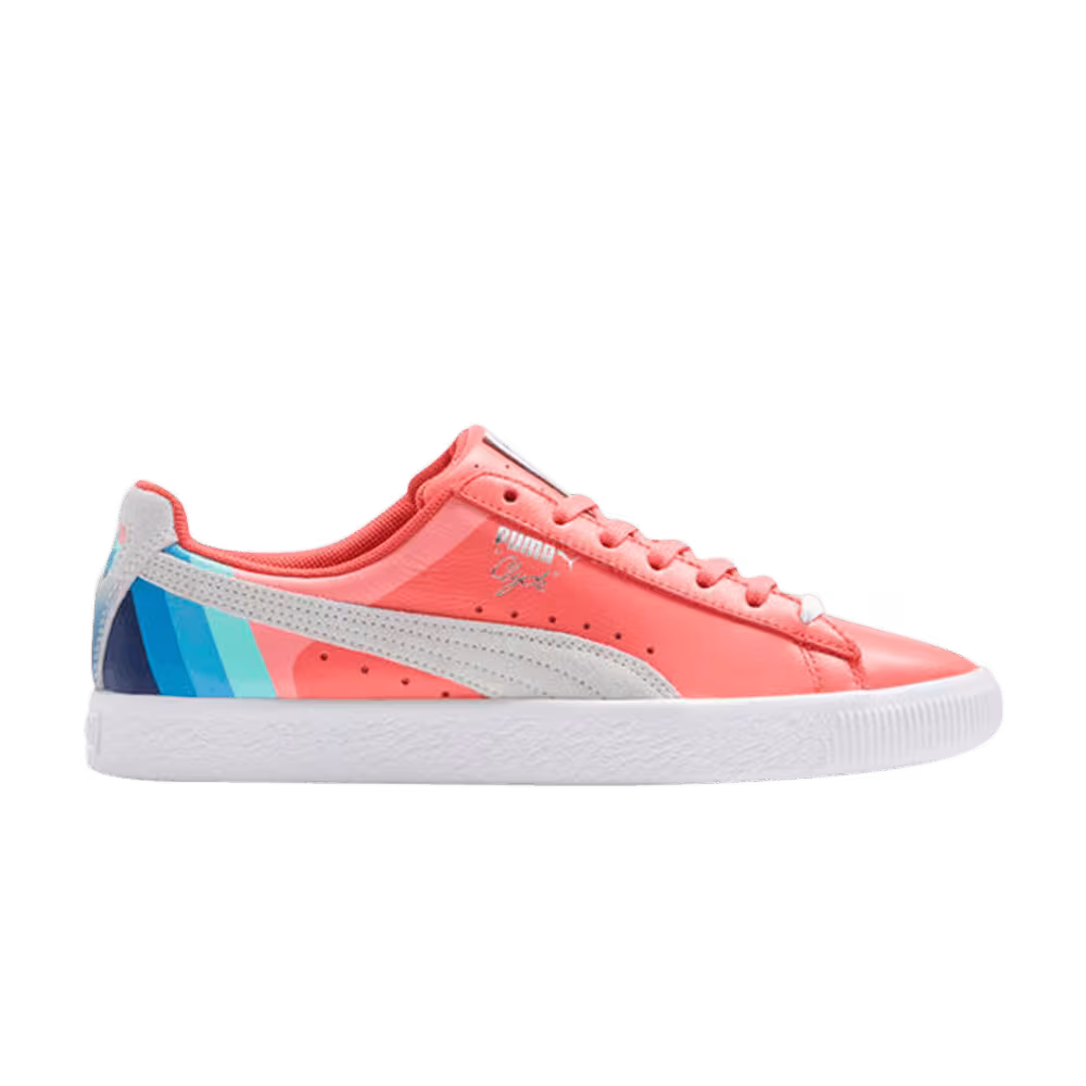 Pink Dolphin x Puma Clyde Porcelain Rose