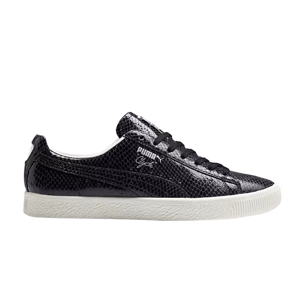 Puma Clyde Snake Black