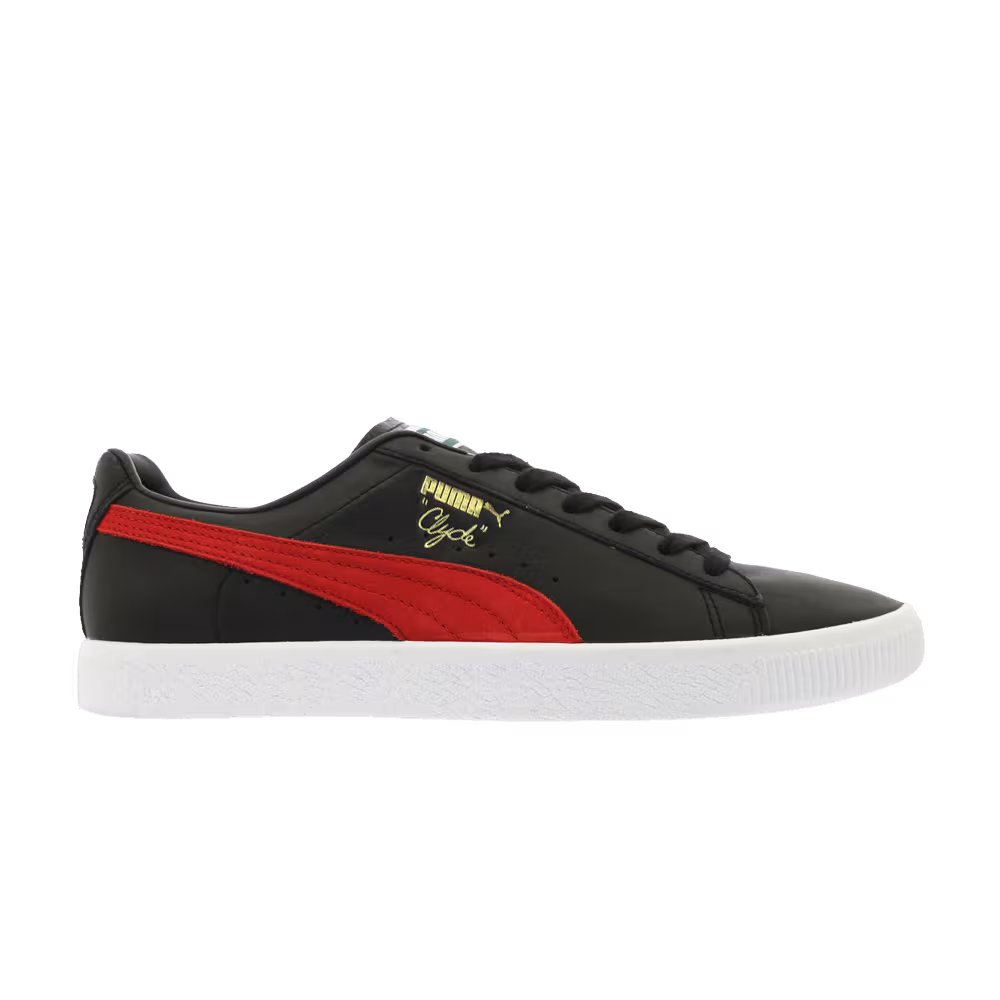 Puma Clyde Core Black Red