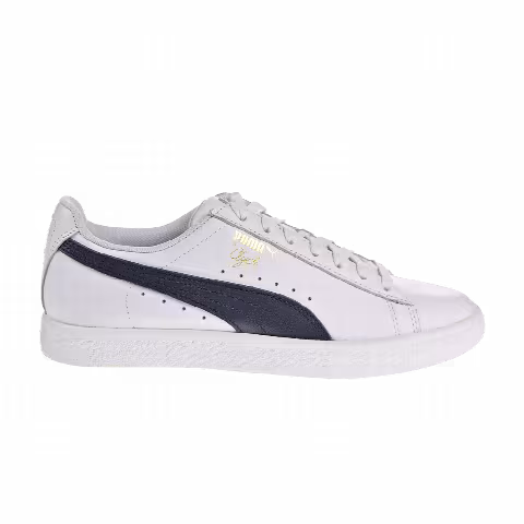 Puma Wmns Clyde Core Leather Foil 'White Navy'