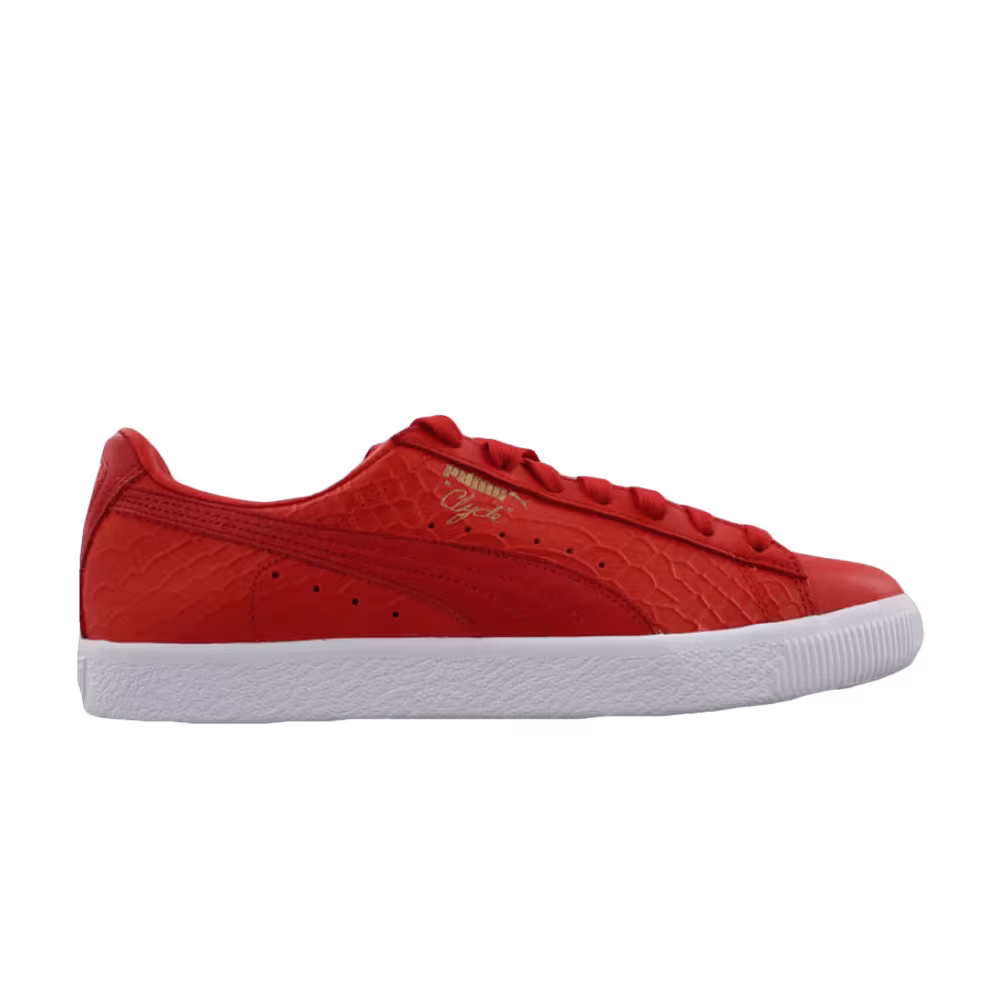Puma Clyde Dressed High Risk Red