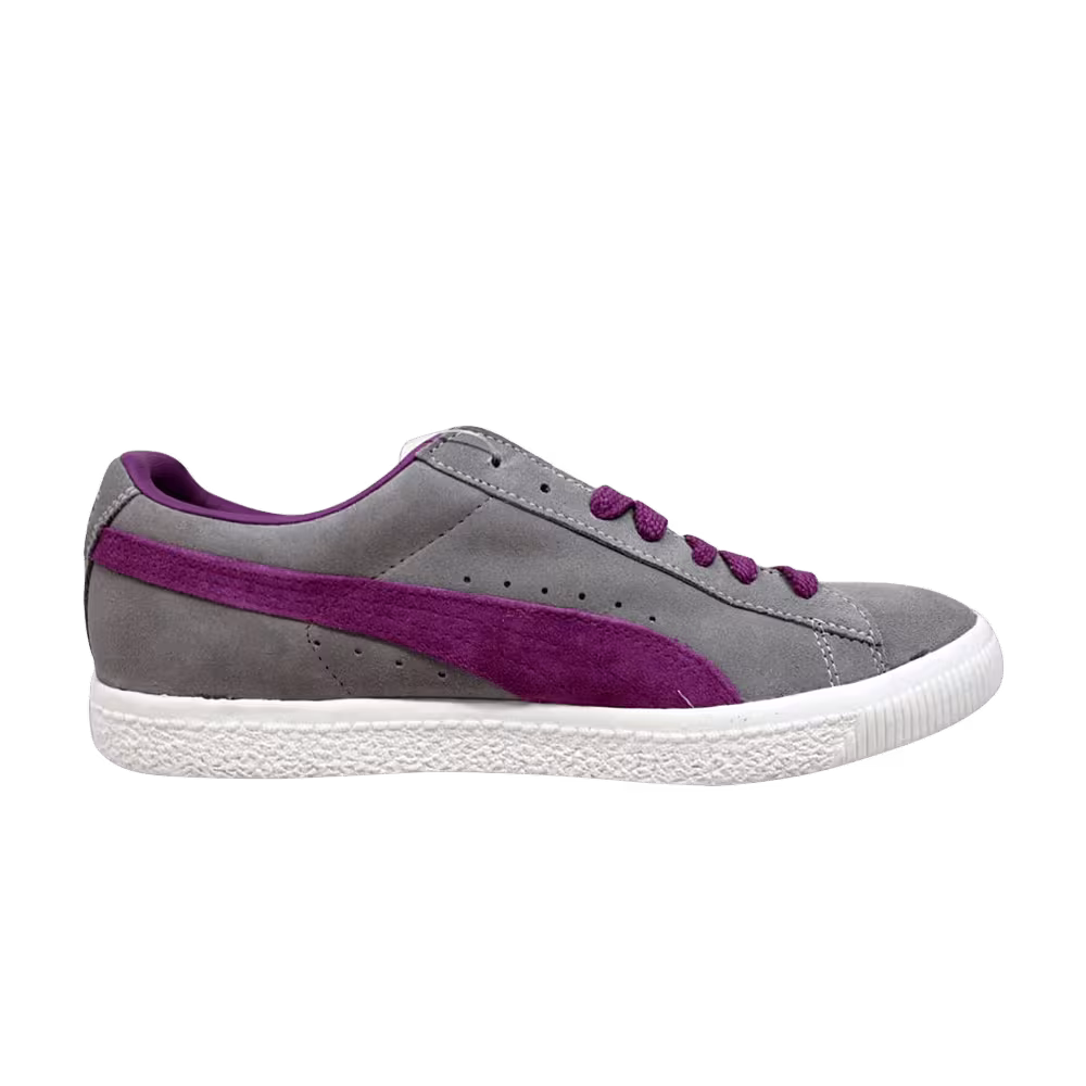 Puma Clyde Grey Dahlia
