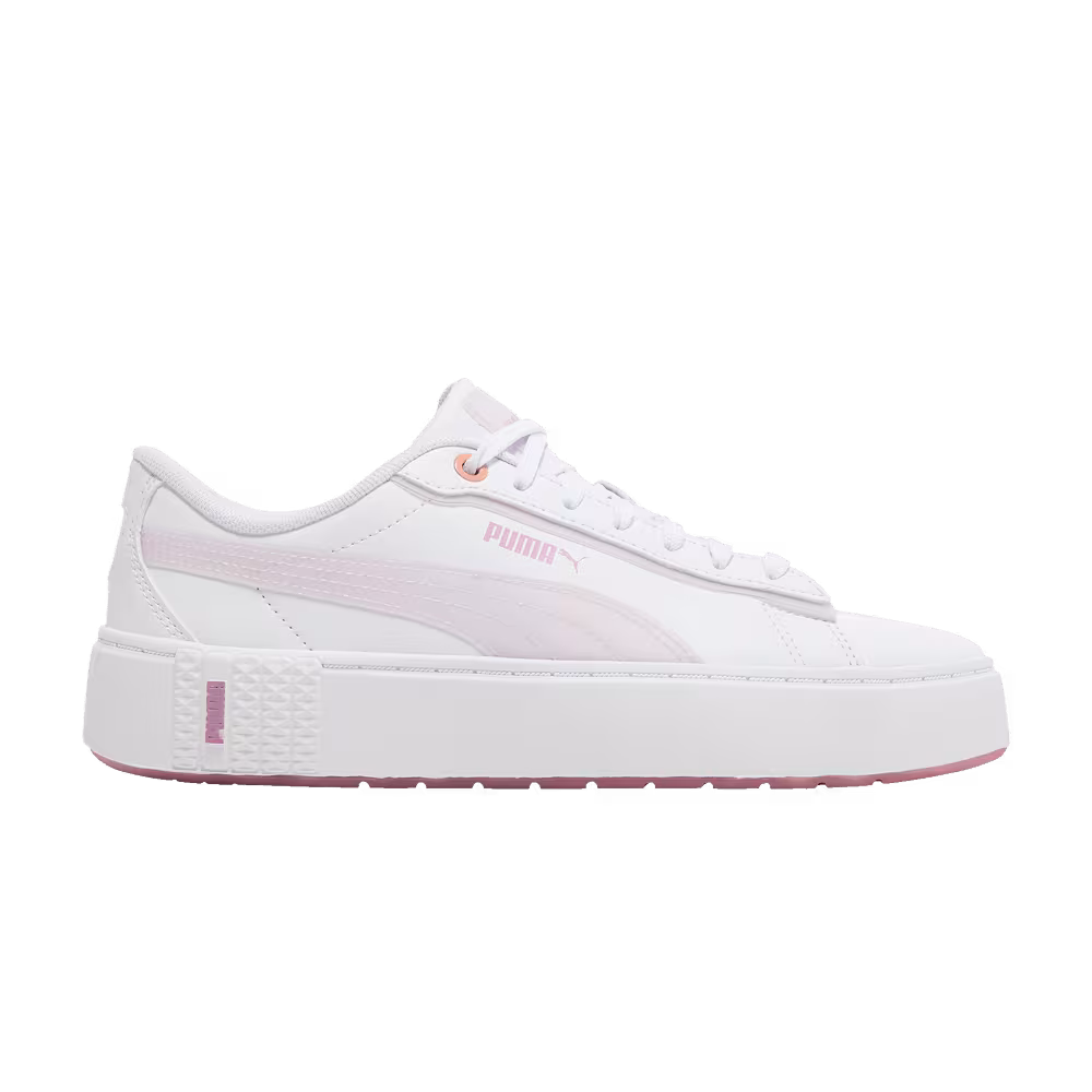 Puma Women's Smash Platform V2 Candy - White Lavender Fog
