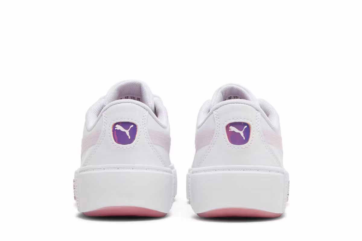 Puma Women's Smash Platform V2 Candy - White Lavender Fog, view 7