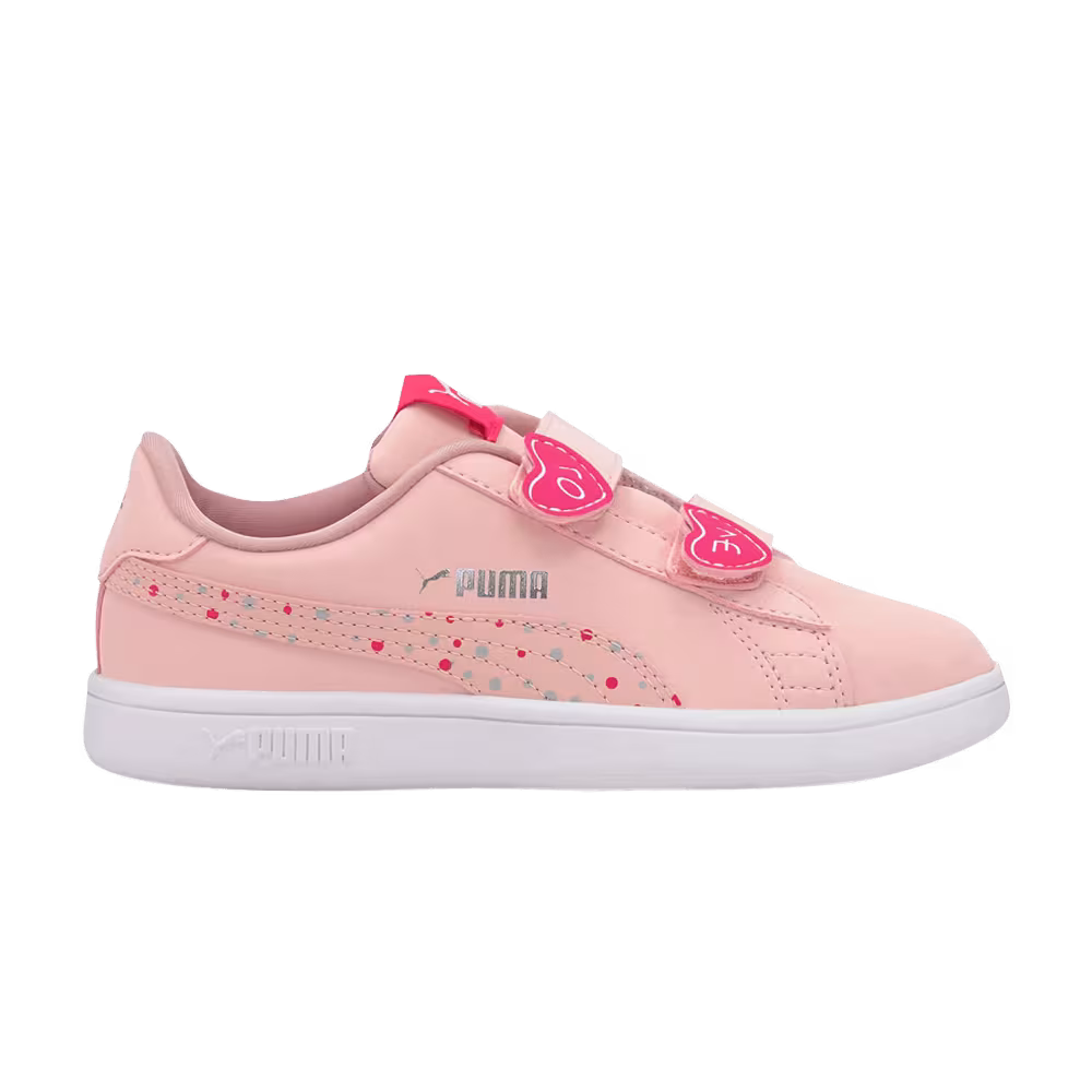 Puma Smash V2 Jr Candy Hearts - Peachskin