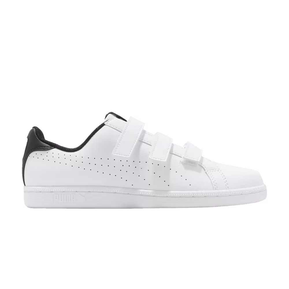 Puma Smash Velcro White Black