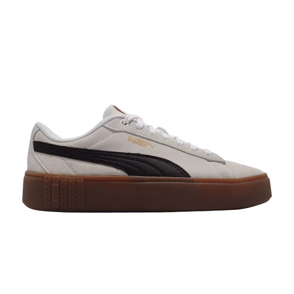 Puma Women's Smash Platform V2 SD White Black Gum