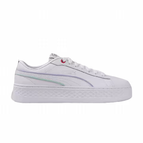 Puma Smash Platform 'Piping - White Lilac'
