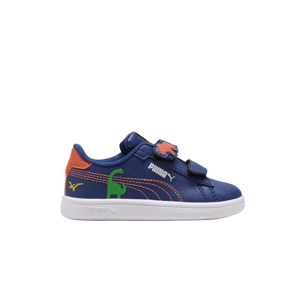 Puma Smash 3.0 Dino Toddler Blue Jewel