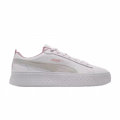 Puma Wmns Smash Platform Low 'White Pale Pink'