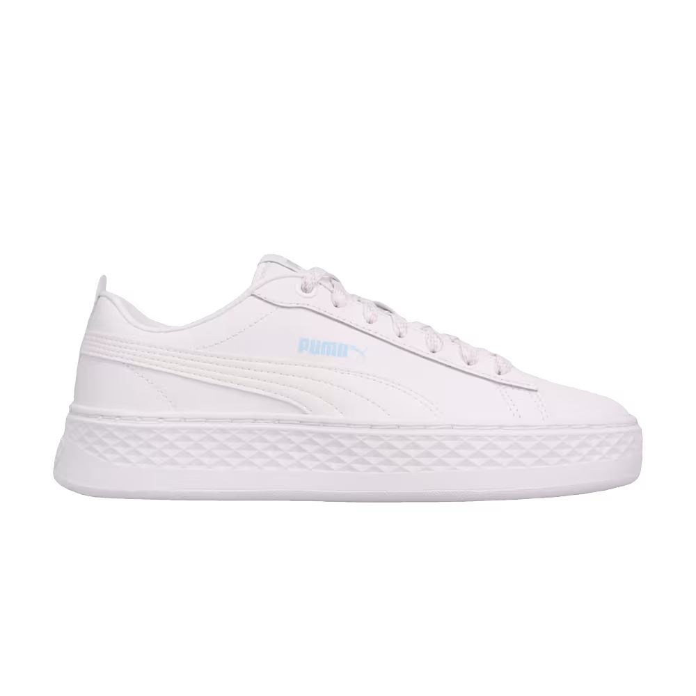 Puma Women's Smash Platform Q4 Polka White