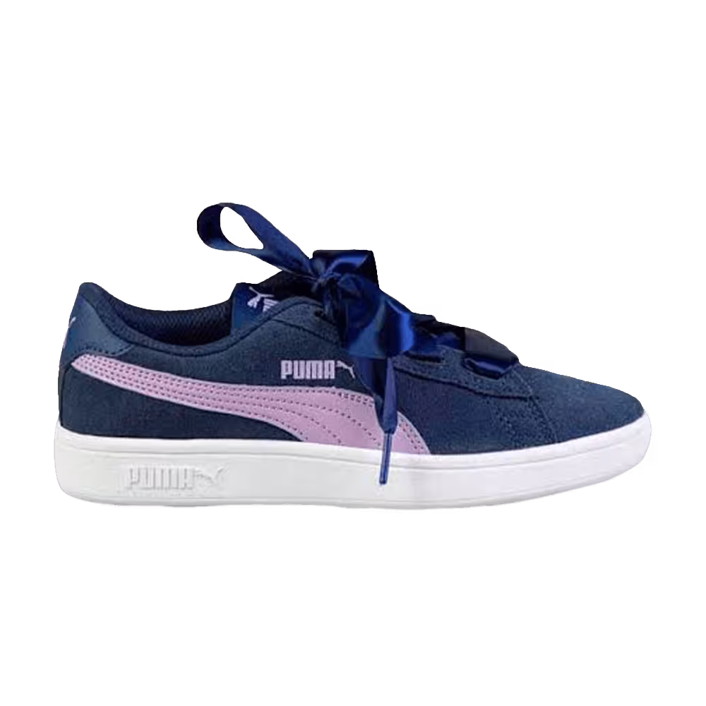 Puma Smash V2 Ribbon Jr Sargasso Sea