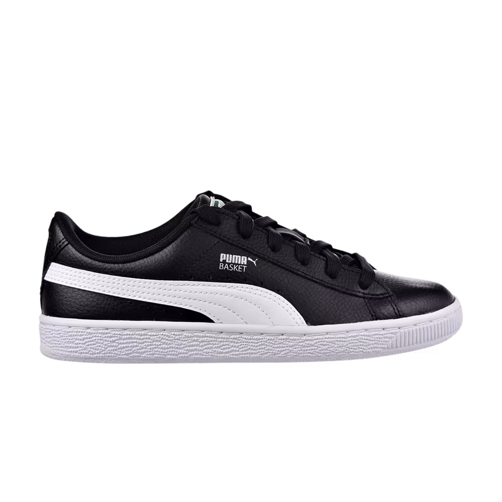 Puma Basket Classic LFS Jr Black White