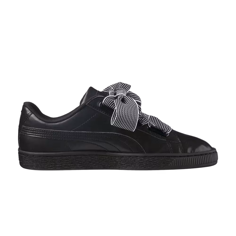 Puma Women's Basket Heart Black