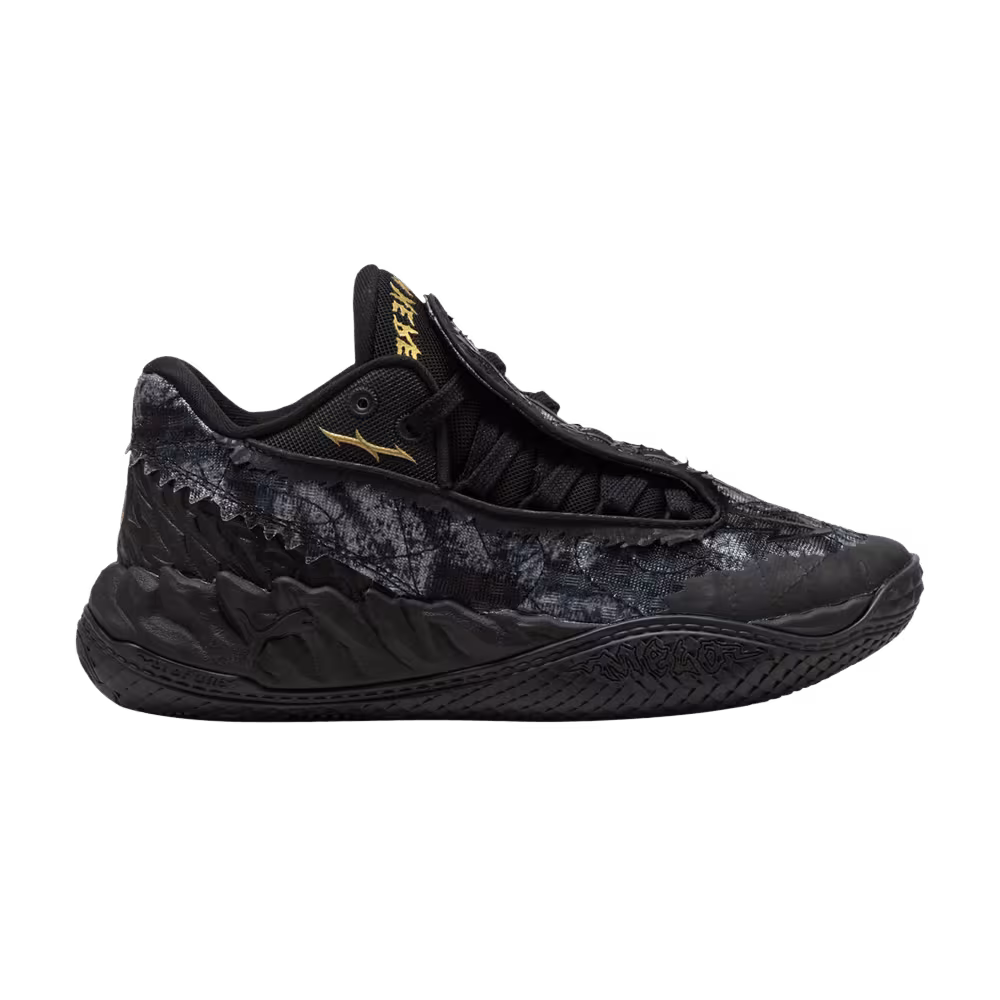 Puma MB.05 Lo Team Big Kid Black Moody Gray