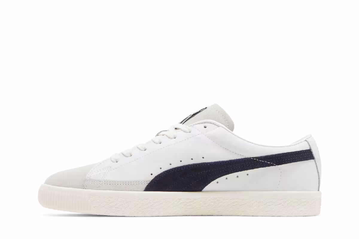 Puma Basket Vintage White Peacoat, view 4