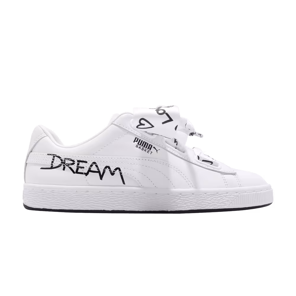 Puma Women's Basket Heart Black